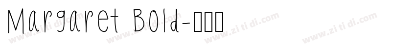 Margaret Bold字体转换